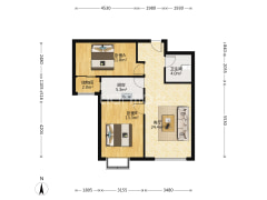 地理位置好离德信公园直线距离200米-涿州翡翠滨江户型图