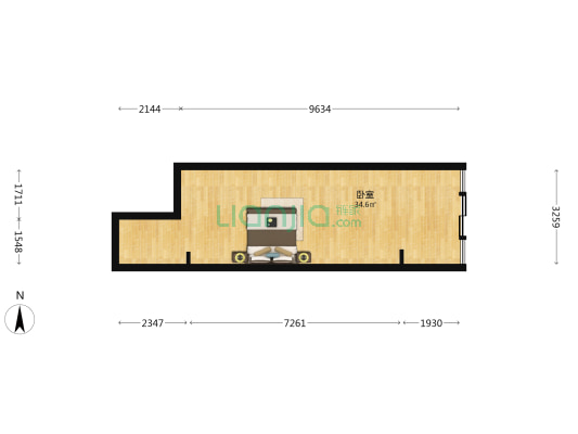 保利云上 1室0厅0卫 41平方