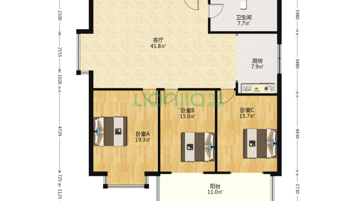 仁达公寓二手房实景图