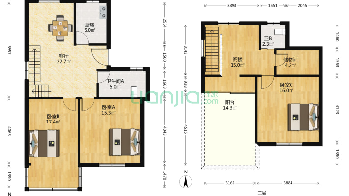 泰南苑二手房实景图