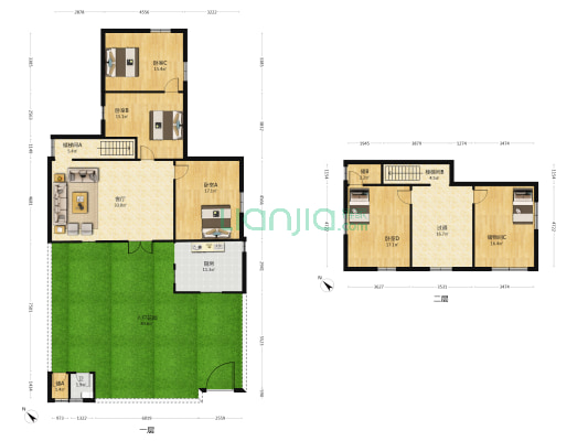 容桂单家马冈社区 4室1厅1卫 168平方