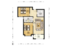 花园小区封闭管理，采光无遮挡，人车分流-涿州香邑溪谷上园户型图