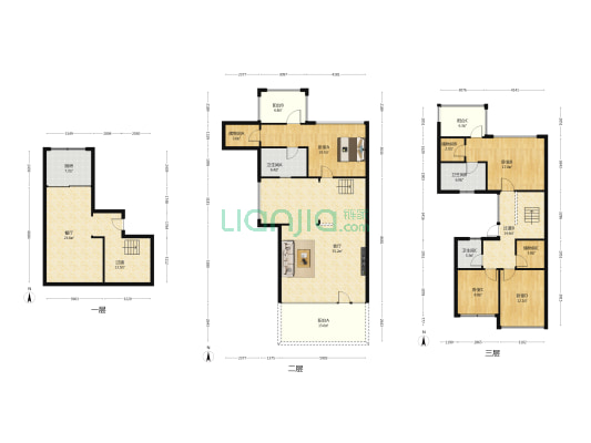 三利宅院二期 4室2厅3卫 235平方