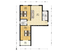 水岸花城,南北通透,两居一层,..-涿州水岸花城户型图