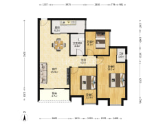 全新装修未住人，诚心卖，价格可以谈-重庆同茂怡洲户型图