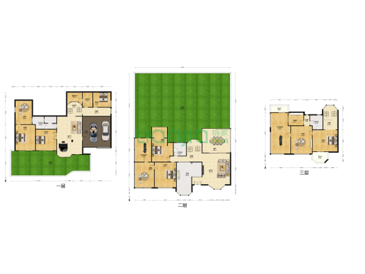 龙湖香樟林别墅 11室3厅3卫 430平方