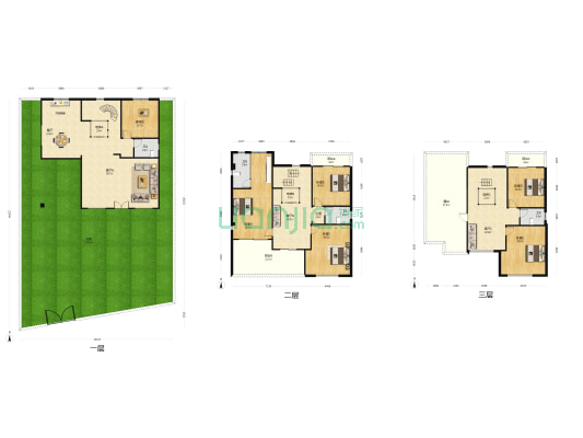 金朗街 5室4厅4卫 304平方
