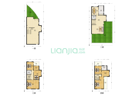 龙湖湘风原著A2区 5室4厅3卫 199平方