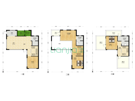 九洲保利天和屿墅 4室1厅3卫 439平方