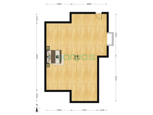 水贝一路69号 1室0厅0卫 81平方