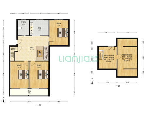 吴巷新村 3室1厅1卫 119平方