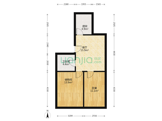 梅园新村(太仓) 1室1厅1卫 69平方