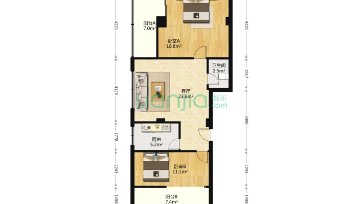 工商银行七里河支行武山路家属院二手房实景图