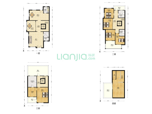 上置江南华府 5室3厅4卫 315平方