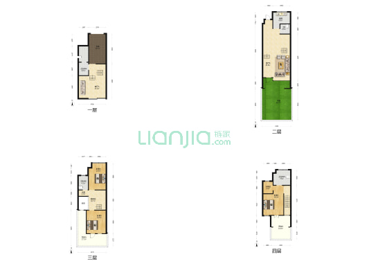 大溪地 3室2厅4卫 203平方