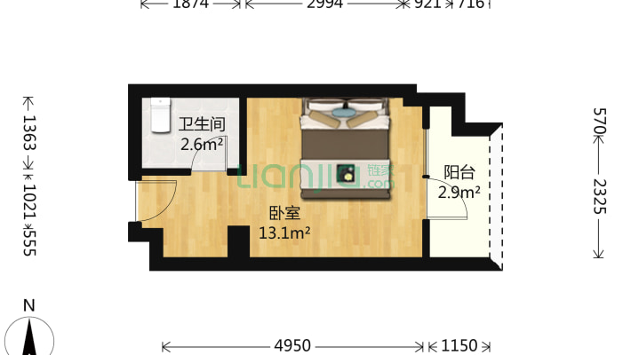 万科魅力星汇二手房实景图
