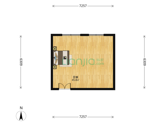国涛商务大厦 1室0厅0卫 72平方