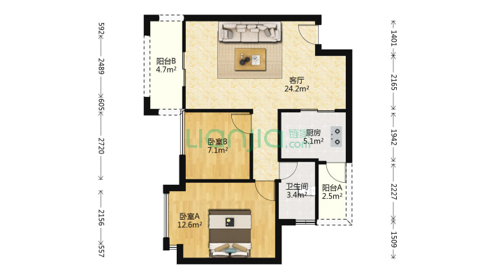 万丰盛大楼二手房实景图