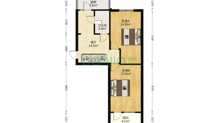 工商银行小区二手房实景图