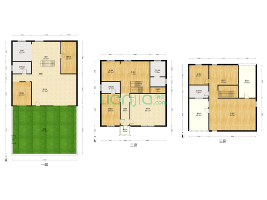 三玉别墅区 7室3厅4卫 312平方