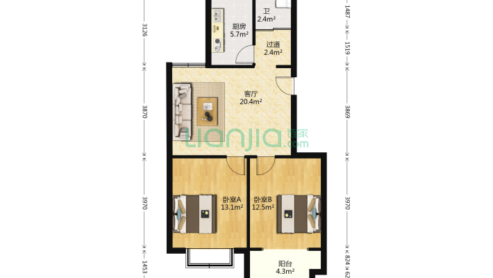 怡和花园二手房实景图