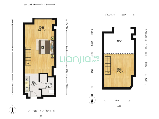力高澜湖郡 1室0厅1卫 50平方