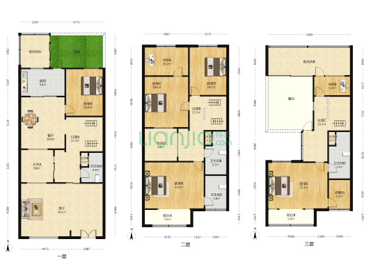 建邦唯园 7室2厅4卫 247平方