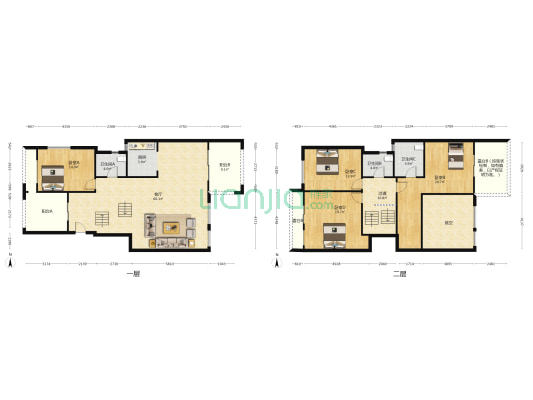 融创长滩壹号 4室1厅3卫 205平方