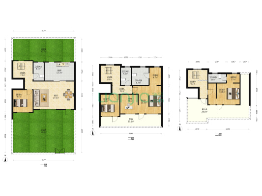 中交朗清园 5室1厅4卫 188平方