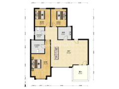 鸿坤理想湾中层洋房 楼层好  采光好-涿州鸿坤理想湾南区户型图