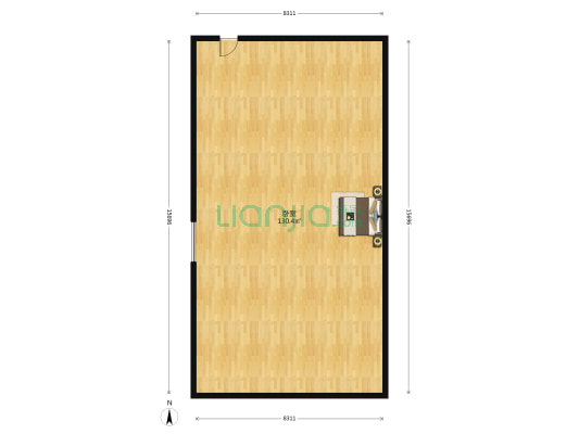 镇安社区 1室0厅0卫 68平方