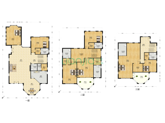 翡翠绿洲鸣翠园 8室2厅8卫 662平方