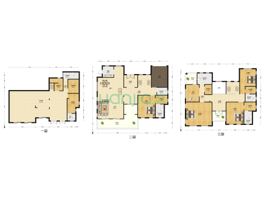 远洋城半山别墅 5室1厅7卫 599平方