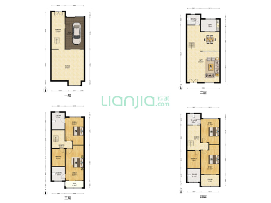 盛世花苑 4室1厅5卫 302平方