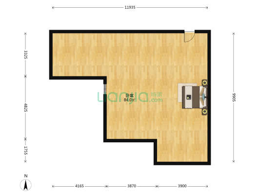 天字广场 1室0厅0卫 109平方