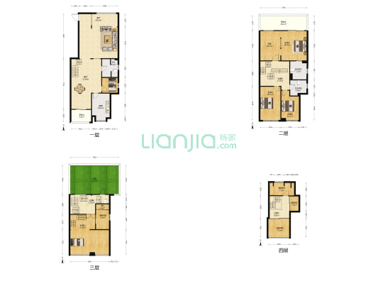 锦官新城东区 5室2厅3卫 289平方