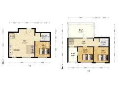 鲁能泰山七号一期5跃6户型有露台-大连鲁能泰山7号户型图