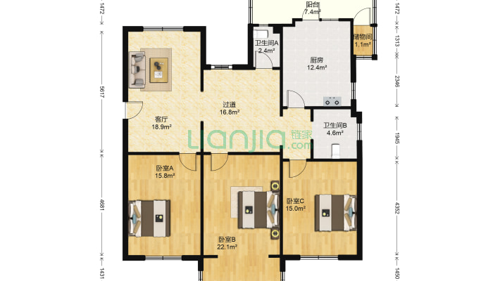 宏达华联楼二手房实景图