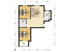 停车免费的高层小区 南北通透 房本满二-涿州联合七号院户型图