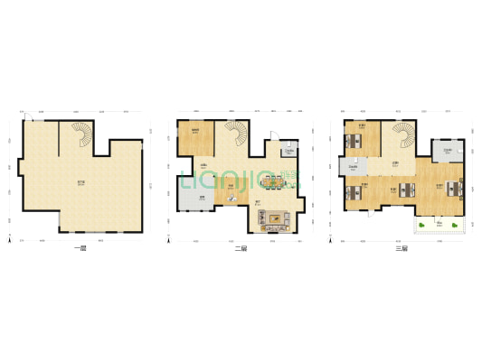 御湖园 5室1厅3卫 330平方