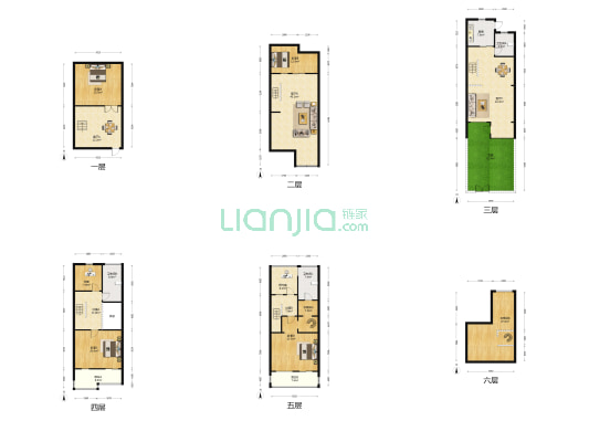 百商澜山墅 5室3厅3卫 211平方