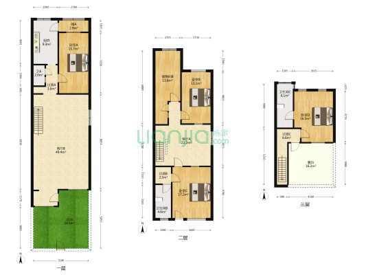美树丽舍 4室2厅3卫 193平方
