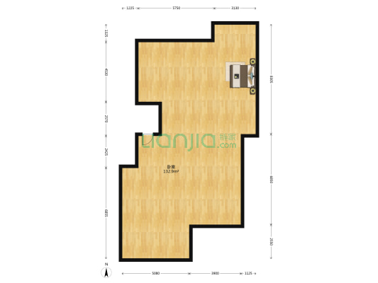 温泉花园小区2期 1室0厅0卫 159平方