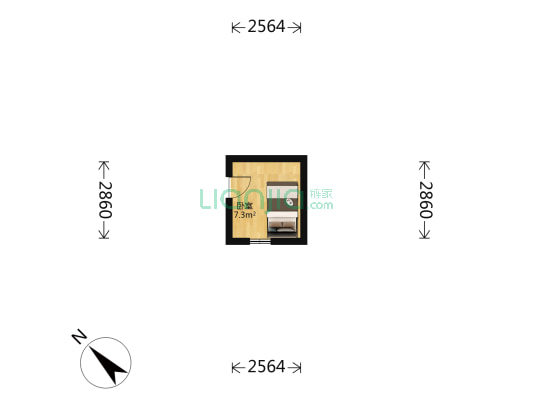 辅安里 1室0厅0卫 7平方