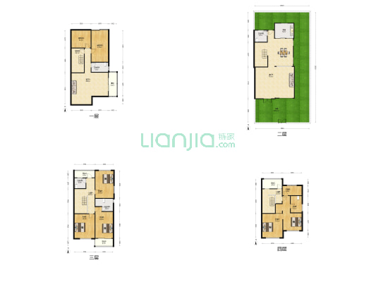 御景花园(吴中区) 5室2厅4卫 352平方
