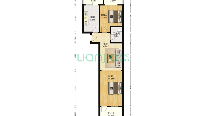 建国小经三路24号二手房实景图