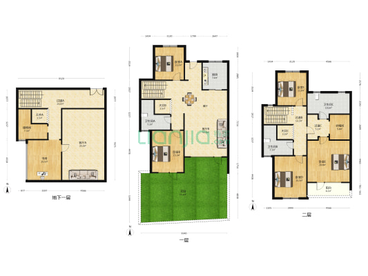 运河桃源里 6室2厅3卫 310平方
