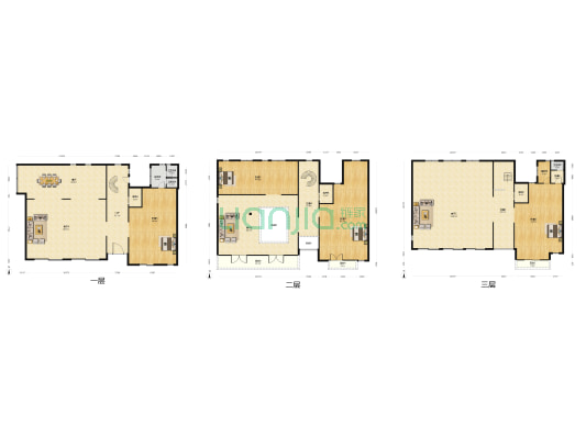 曲圆 4室4厅4卫 740平方