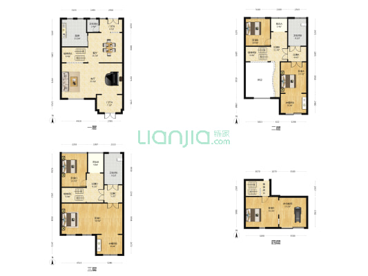 保利拉菲堂皇 6室2厅3卫 197平方