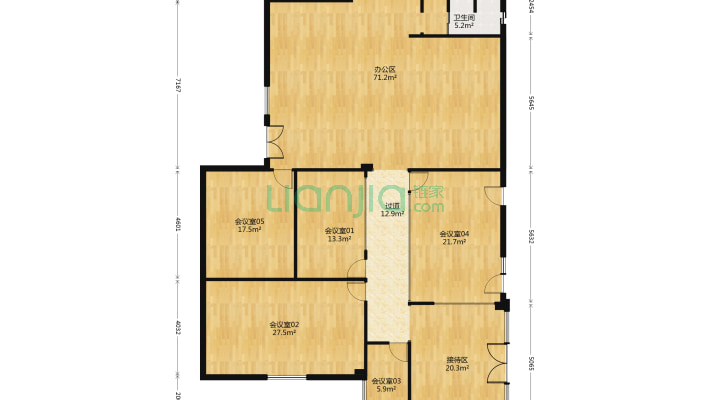 光谷汇金中心二手房实景图